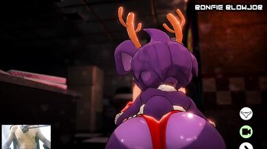 Busty bunny girl destroys your cock with sloppy cum thirsty blowjob