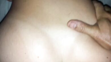 Anal cream pie ruined by premature cum first stroke so tight