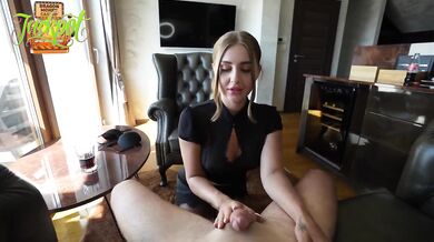 He didn’t need room service he wanted my slutty wife deepthroat his big dick