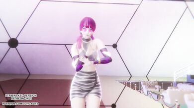 MAMAMOO's Starry Night Evelynn solo hentai uncensored MMD kpop dance game