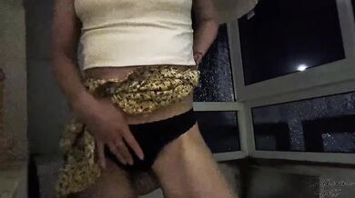 Midnight solo girl gets destroyed with a dildo while wearing hot lingerie