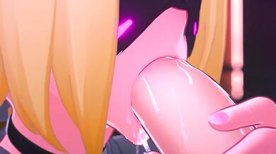 Trigger and Wise get destroyed in the movie theater hardcore hentai ending