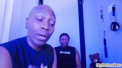 Papi tears her butthole raw with raunchy lesbian anal play