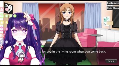 Bonds of Ecstasy raw hentai vtuber game play