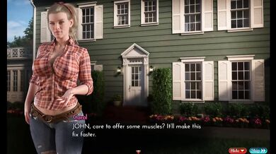 Hot girl loses her apartment key while playing video games Ep 90