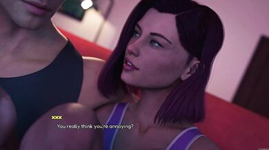 Getting intimate #45 ruined by her big tits pc gameplay