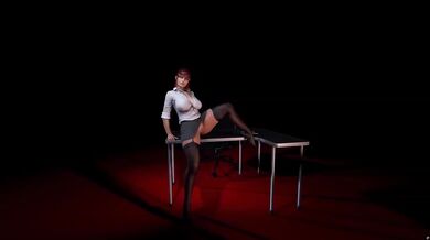 Teacher’s thick curvy body bounces in dance ruined by her big tits heaving