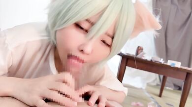 Petite japenese step sis ahegao blowjob cum face 18 year old
