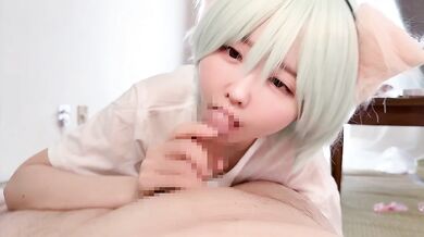 Petite japenese step sis ahegao blowjob cum face 18 year old