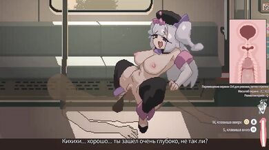 Train 45 conductor with big tits gets a thick cock stuffed in her tight pussy until cum drips out
