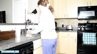 Bummy wife gets turned into a bimbo bitch by her dirty needs