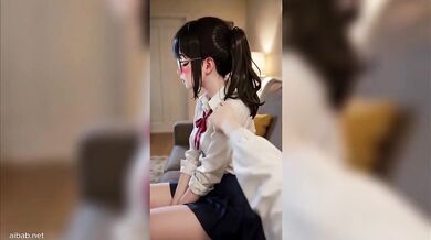 My stepsis ravages me in an uncensored hentai animation