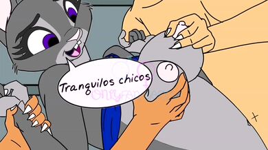 Judy Hopps gets destroyed in Zootopia R34 comic