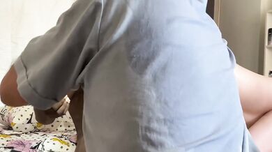 White wife deepthroats BBC till she gushes cum