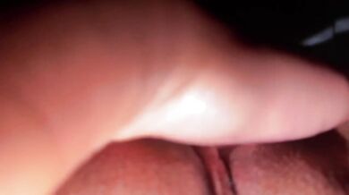 Big Ass Latina Takes Creamy Load While Solo Stroking