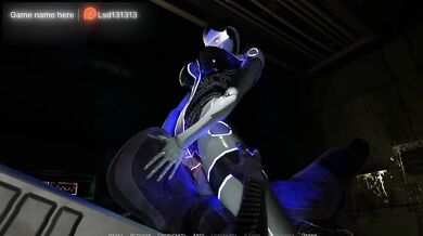 Deep throating is the key to success in space. 3D Hentai Game