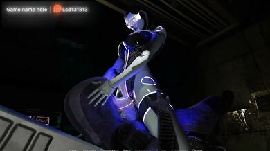 Deep throating is the key to success in space. 3D Hentai Game