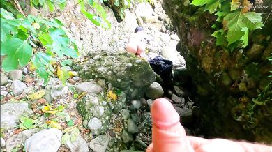 ANAL OUTDOOR ADVENTURE: anal sex with an inked beauty slut