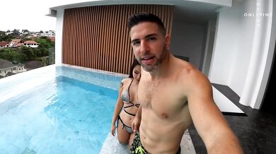 Picking up Asian hot girl and raw fuck - Onlyping x Antonio