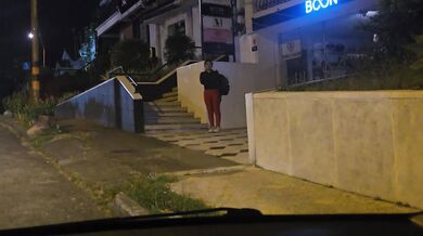 POV: I pick up a beautiful Colombian girl on the street, I fuck her as payment for taking her
