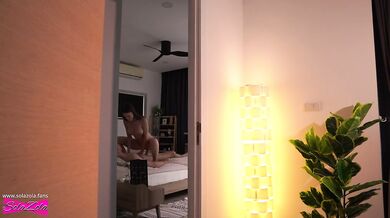 Stepsister spies on us while my boyfriend fucks me - SolaZola