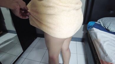 Indo terbaru ngewe pacar cantik panlok habis mandi