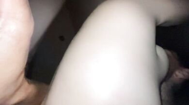 I woke up the blonde and put her to suck