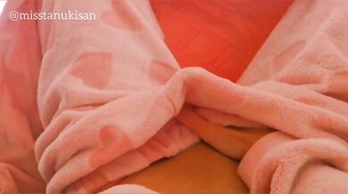 Soft Japanese schoolgirl gets juicy pink pussy fingered in cute pajamas before class