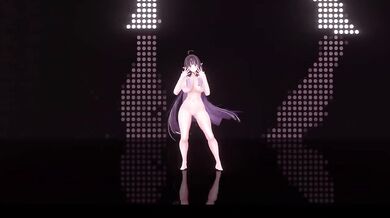 Elf VTuber destroyed gushing hentai cosplay dance