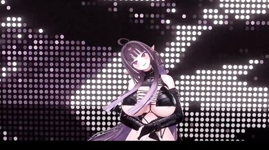Elf VTuber destroyed gushing hentai cosplay dance