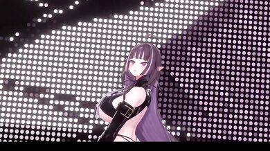 Elf VTuber destroyed gushing hentai cosplay dance