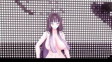 Elf VTuber destroyed gushing hentai cosplay dance