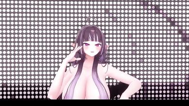 Elf VTuber destroyed gushing hentai cosplay dance