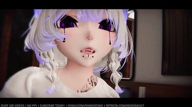 VRChat cat girl gets fucked raw after losing a bet with her boyfriend