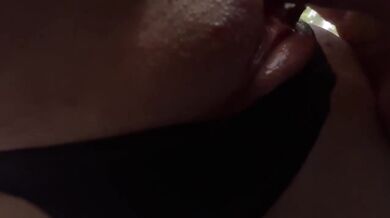 She was stuck in my car during a 69 cum in mouth blowjob