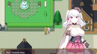 Brave Alchemist Colette siphons goblin jizz in hentai game climax