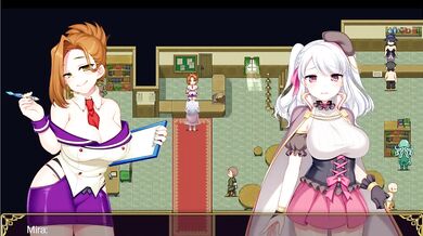 Brave Alchemist Colette siphons goblin jizz in hentai game climax