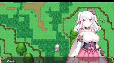 Brave Alchemist Colette siphons goblin jizz in hentai game climax