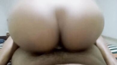 Real Asian Couple deep Reverse Cowgirl Pounding Pussy Creampie Home Video