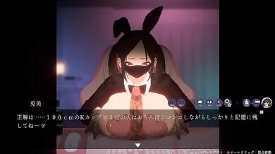 CIRCLEMATE's Reverse Bunny Paizuri Too Hot Dot Pixel Smash