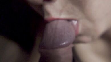 A British petite redhead wrecks a big cock with sloppy deepthroat until cumshot overload