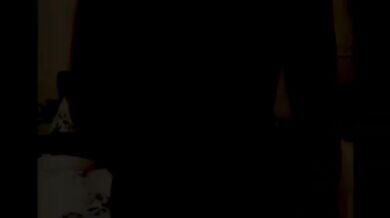 Bent over British chav rimming then fucked hard cum on ass