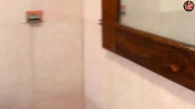 Sri Lankan Tharu Soaking Soap Suds Shower Self Love