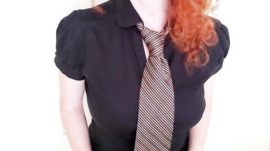 Teacher gets ruined by student’s jerk off instructions british schoolgirl solo cumshot