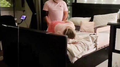 My friend watches her husband fuck me raw until I scream cumming