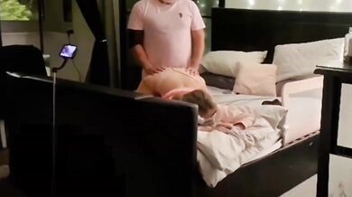 My friend watches her husband fuck me raw until I scream cumming