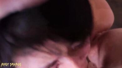 Perfect deepthroat from Chinese girlfriend 19 swallowing every inch