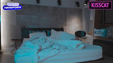 Step sis shared bed wants more than handjob after party rough missionary fuck