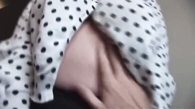 Annabel’s squishy under boobs get a squeeze from a teasing mature cougar