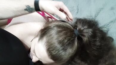 BBW with jiggly tits deepthroats and creampies missionary style cum in pussy